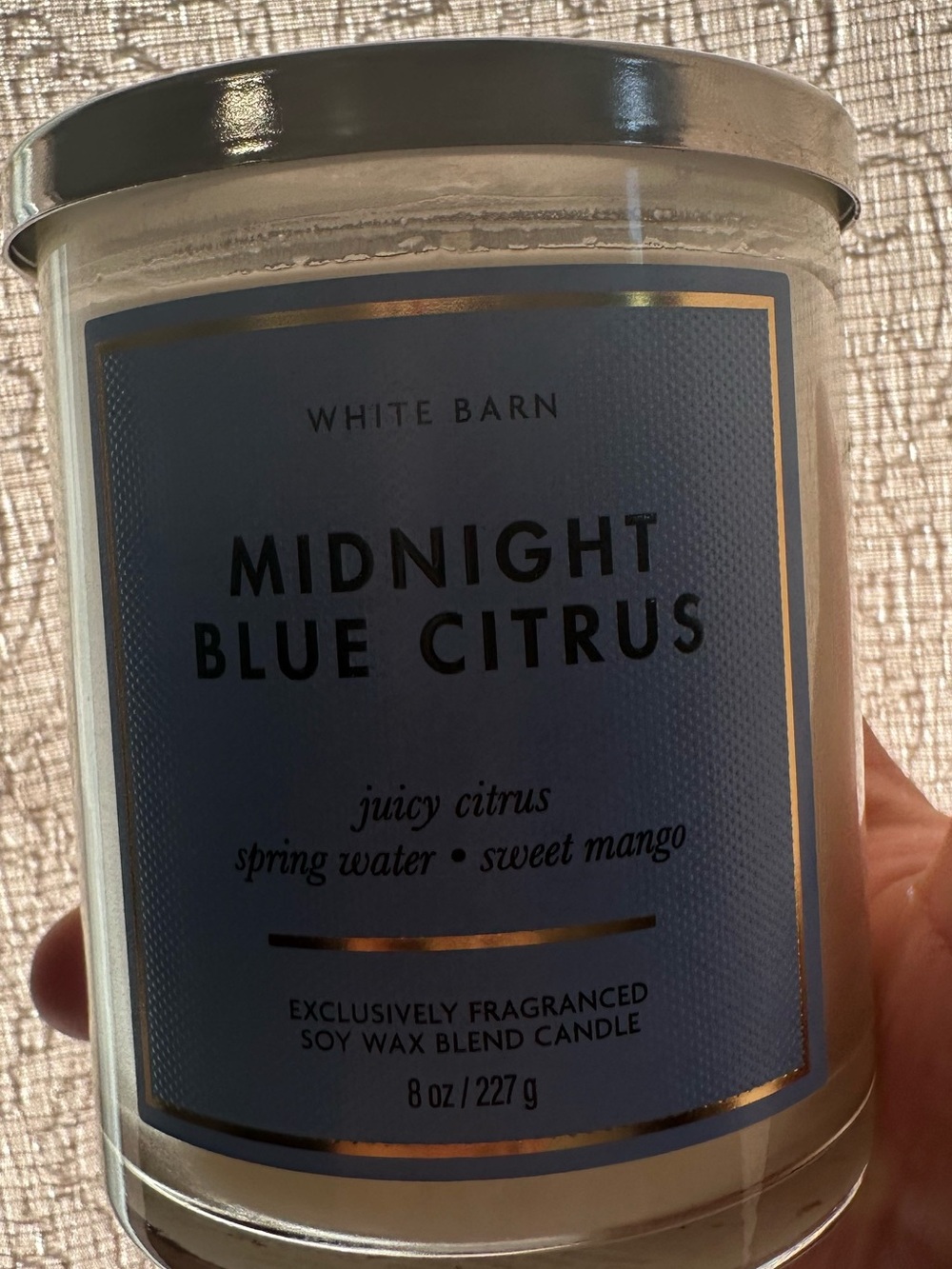 Midnight Blue Citrus Candle